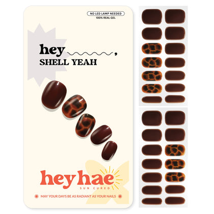 heyhae front packaging showing fall marble design and what’s included, highlights convenience