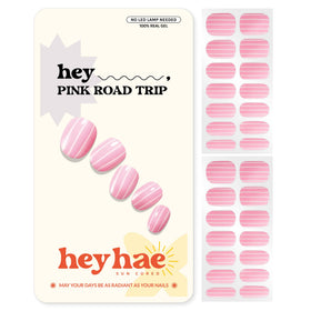 heyhae front packaging showing Pink Road Trip design and kit benefits