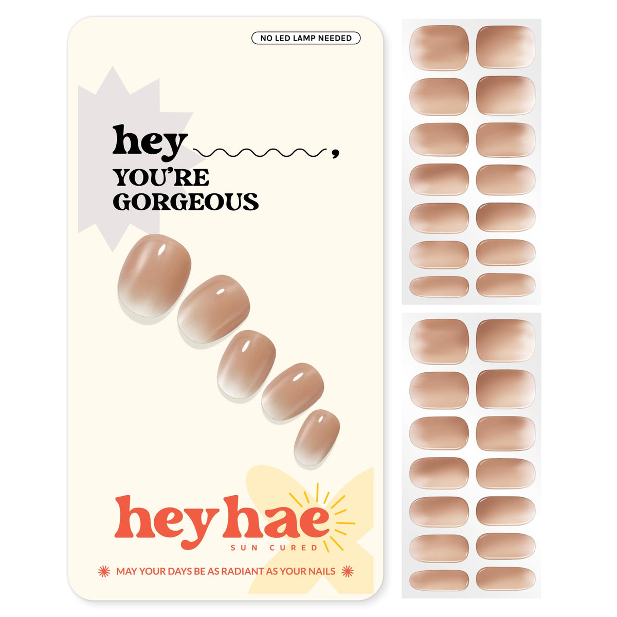 heyhae front packaging showing kit contents and quick application benefit