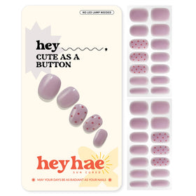 heyhae front packaging showing kit contents and retro polka dot design for easy identification