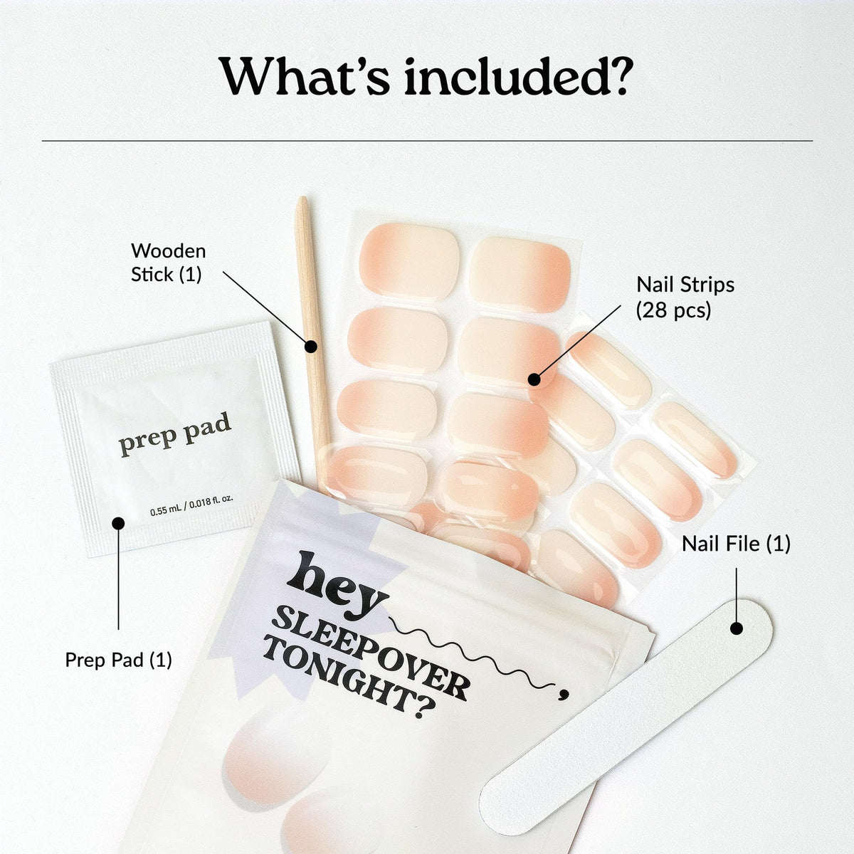 heyhae kit contents laid out for travel-ready convenience benefit