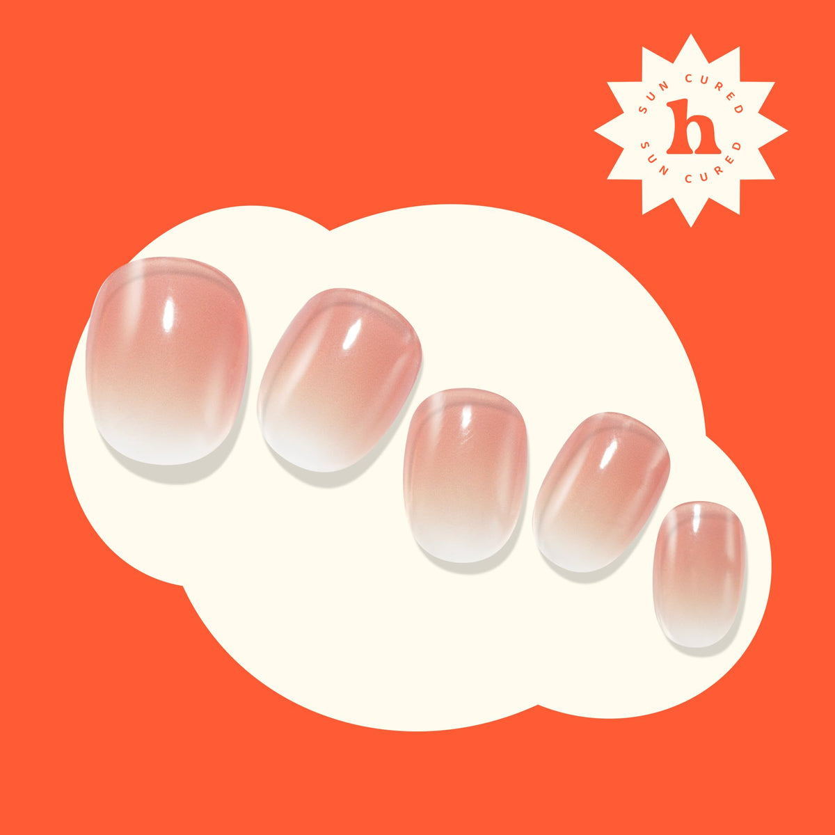 heyhae nail size comparison showing strip fit flexibility for varied nail shapes