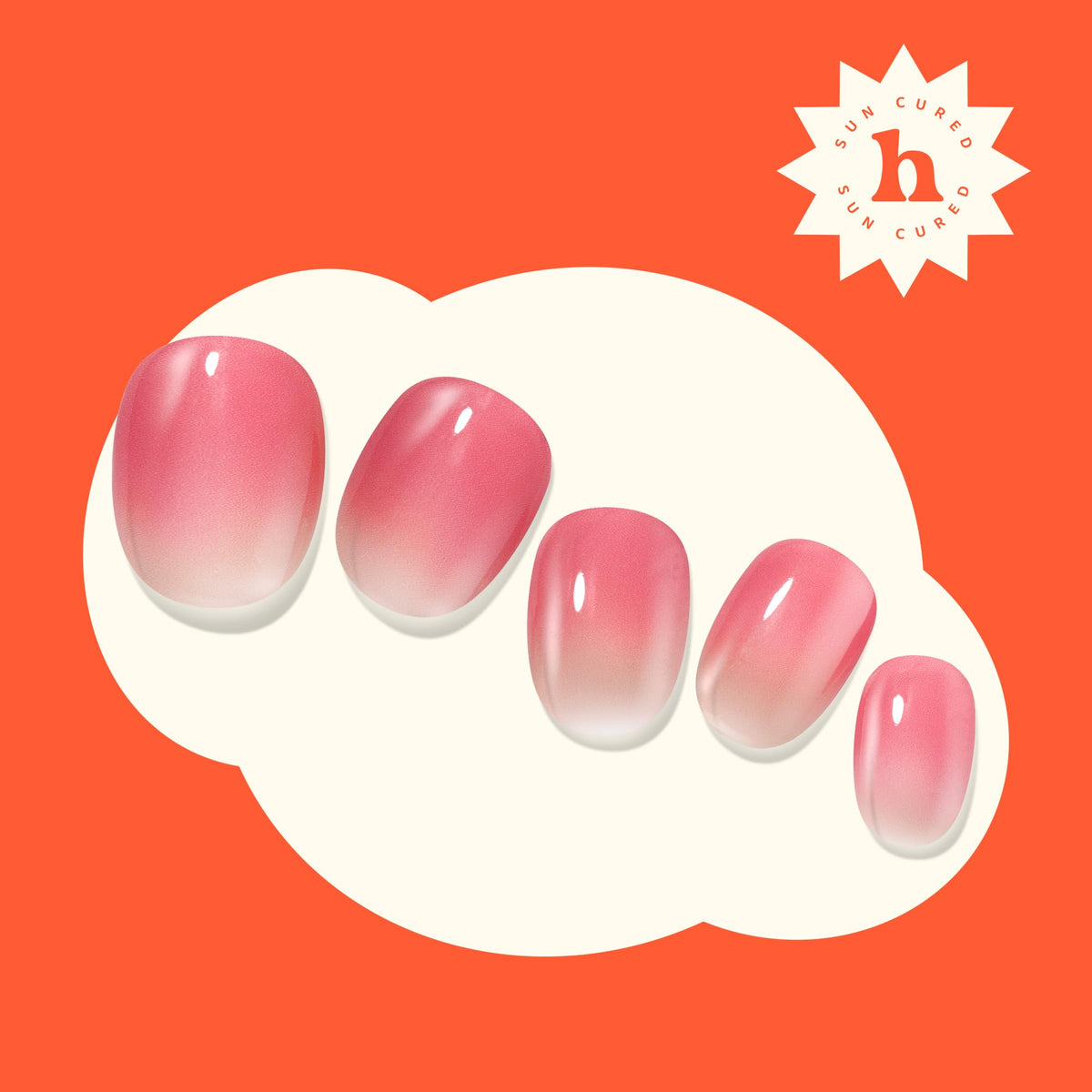 heyhae strips laid out by size showing 28 options for a custom fit on any nail