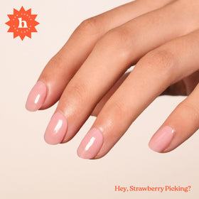 heyhae strip close-up texture highlighting smooth gel finish for salon-look nails