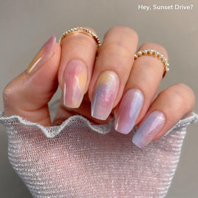 heyhae strips curing on hand in sunlight for quick natural finish