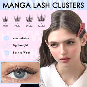 HEYWINK length comparison 8–14mm clusters to choose correct doll-eye look