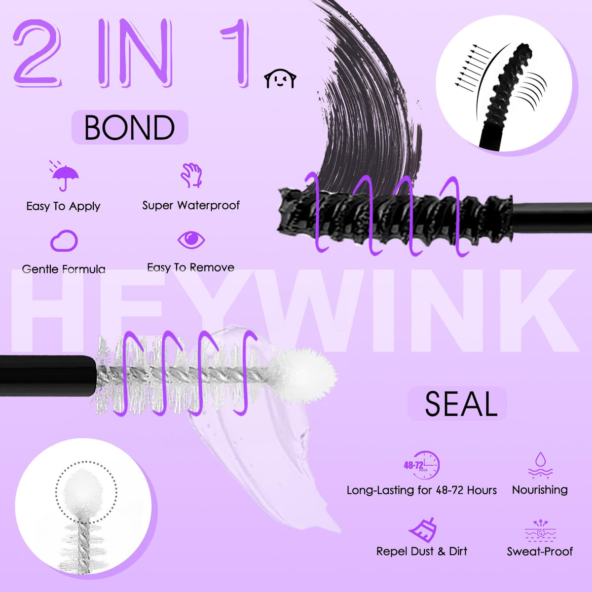 HEYWINK reusable storage case protecting clusters for reuse