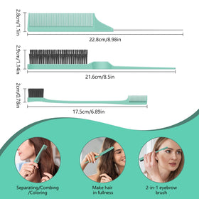 HEZ pin tail comb creating a defined part for accurate sectioning