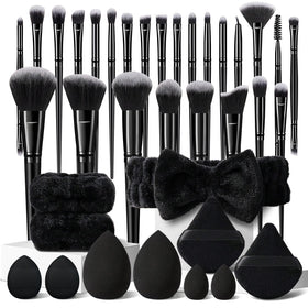 HGHDBT full set front view showing all 36 brushes and organized layout benefit organization