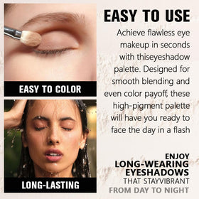 HHLTOH applied on eyelid showing crease-proof coverage and smooth blend for mature skin