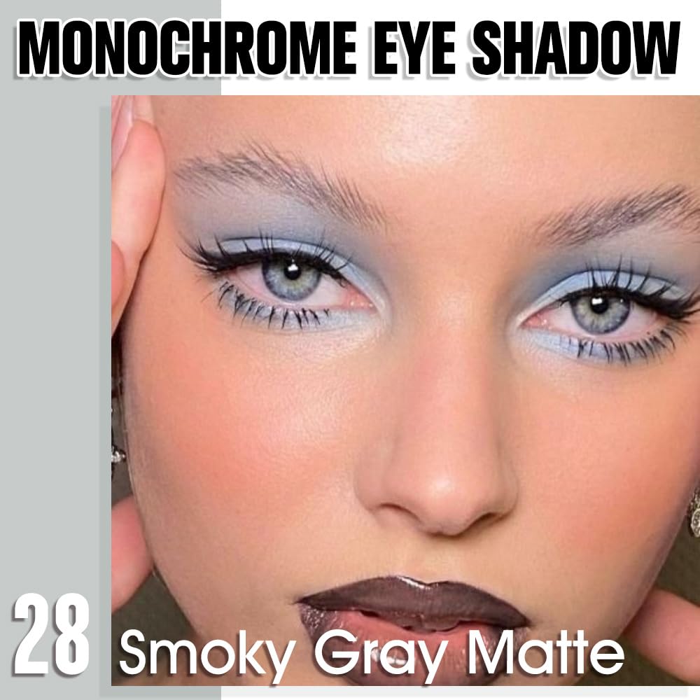 HHLTOH dusty grey powder texture close-up highlighting silky blendability