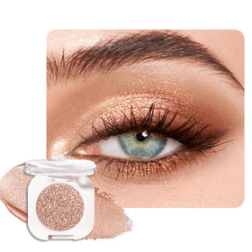 HHLTOH front pan showing light brown glitter shade and clear color payoff