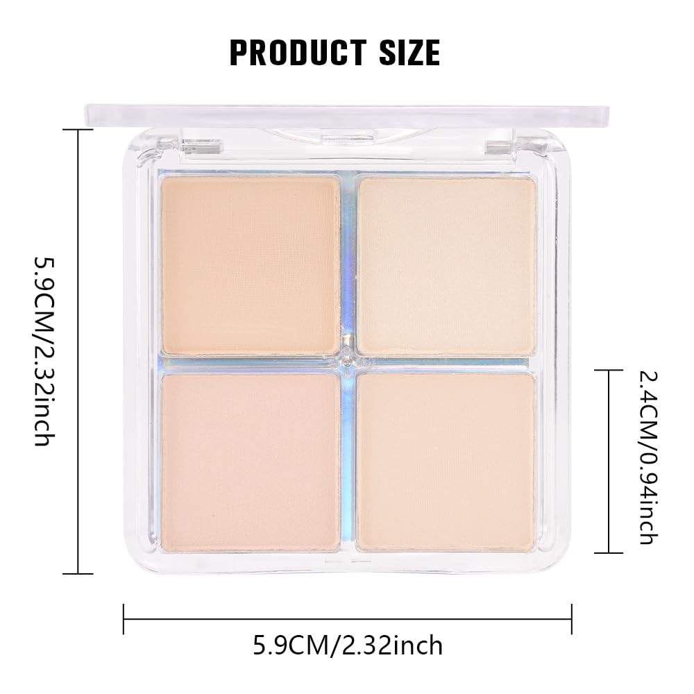 HHLTOH palette held in hand showing compact travel-friendly size benefit