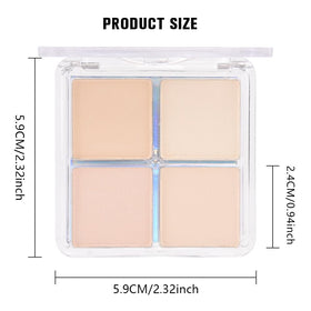 HHLTOH palette held in hand showing compact travel-friendly size benefit
