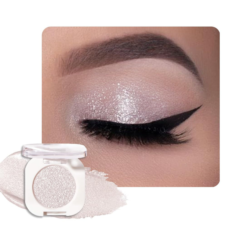 HHLTOH pear white front pan showing smooth shimmer and easy application benefit