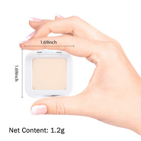 HHLTOH palette in hand to show compact size and travel-friendly benefit
