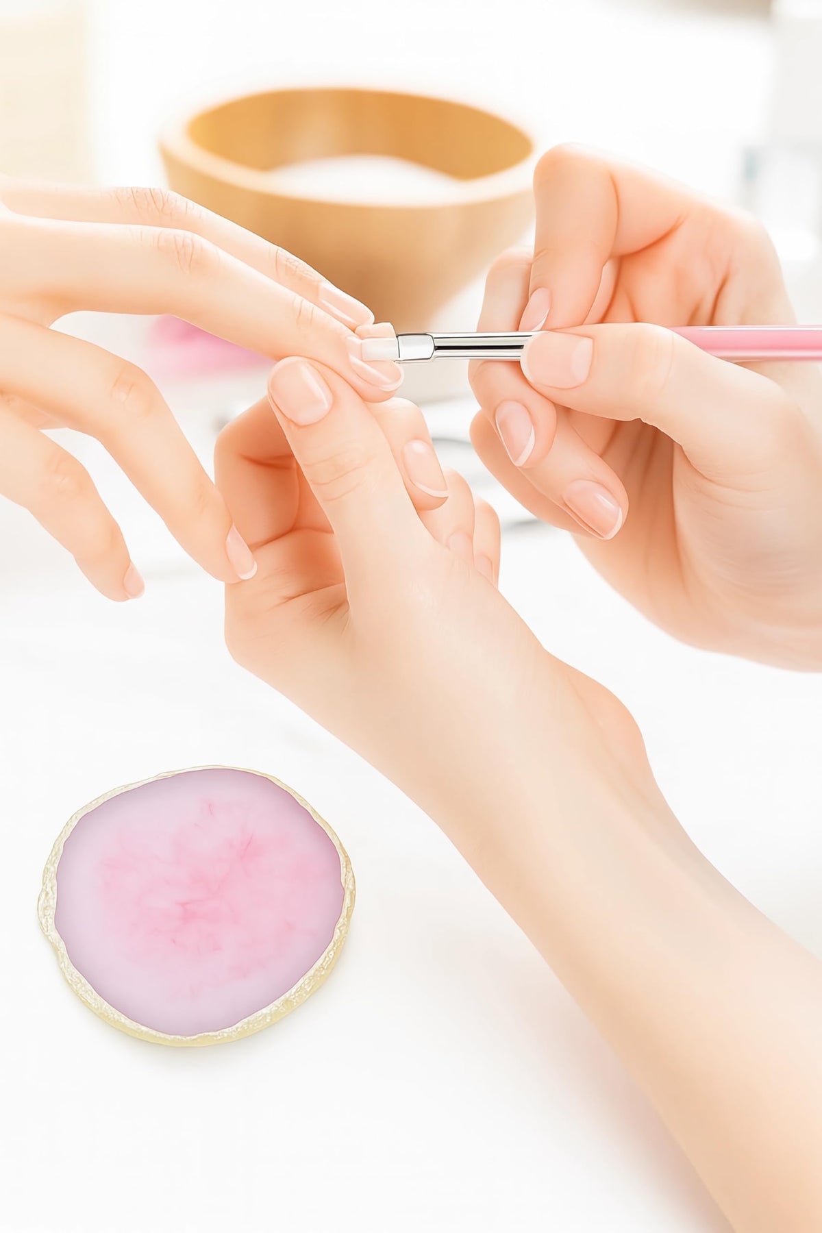 HHOOMY complete kit on workstation for portable salon-quality nail art