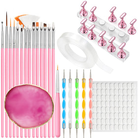 HHOOMY kit overview layout showing all tools for efficient nail design