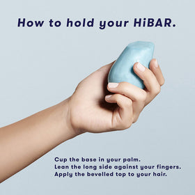 HiBAR recyclable packaging displayed to emphasize plastic-free mission