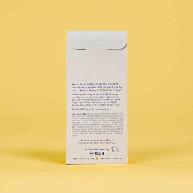 HIBAR Soothe in bathroom lifestyle scene showing eco-friendly, stylish routine