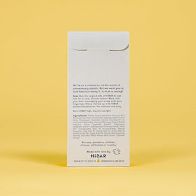 HIBAR Soothe in bathroom lifestyle scene showing eco-friendly, stylish routine