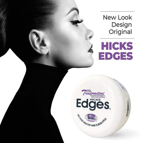 Hicks close-up label detail highlighting ingredients and usage directions benefit