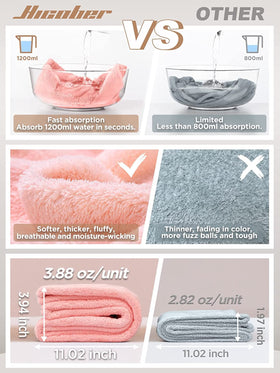 Hicober microfiber texture close-up showcasing gentle, low-friction fabric