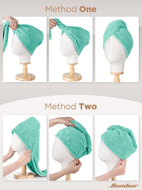 Hicober towel in bathroom lifestyle showing everyday practicality