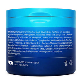 Hicream pads on bathroom counter in lifestyle shot showing daily routine ease