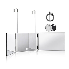 HIEEY front trifold mirror showing wide-angle view benefit