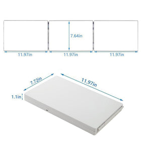 HIEEY mirror packed in a travel bag showing portability for on-the-go styling convenience