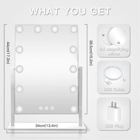 HIEEY detachable 5x magnifier detail for precise application
