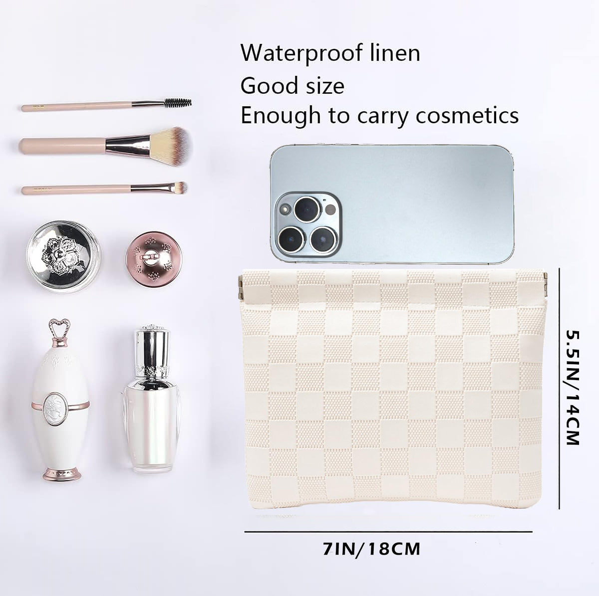 HIGH FIT open top highlighting durable snap closure for fast one-hand access