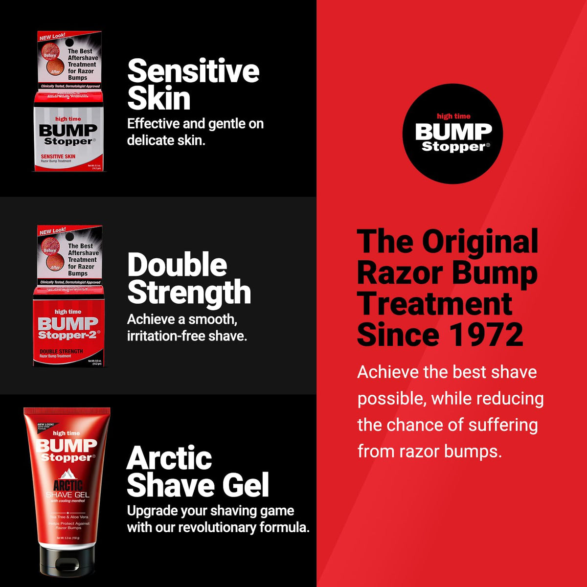 high time suggested use near bikini line showing safe intimate-area application