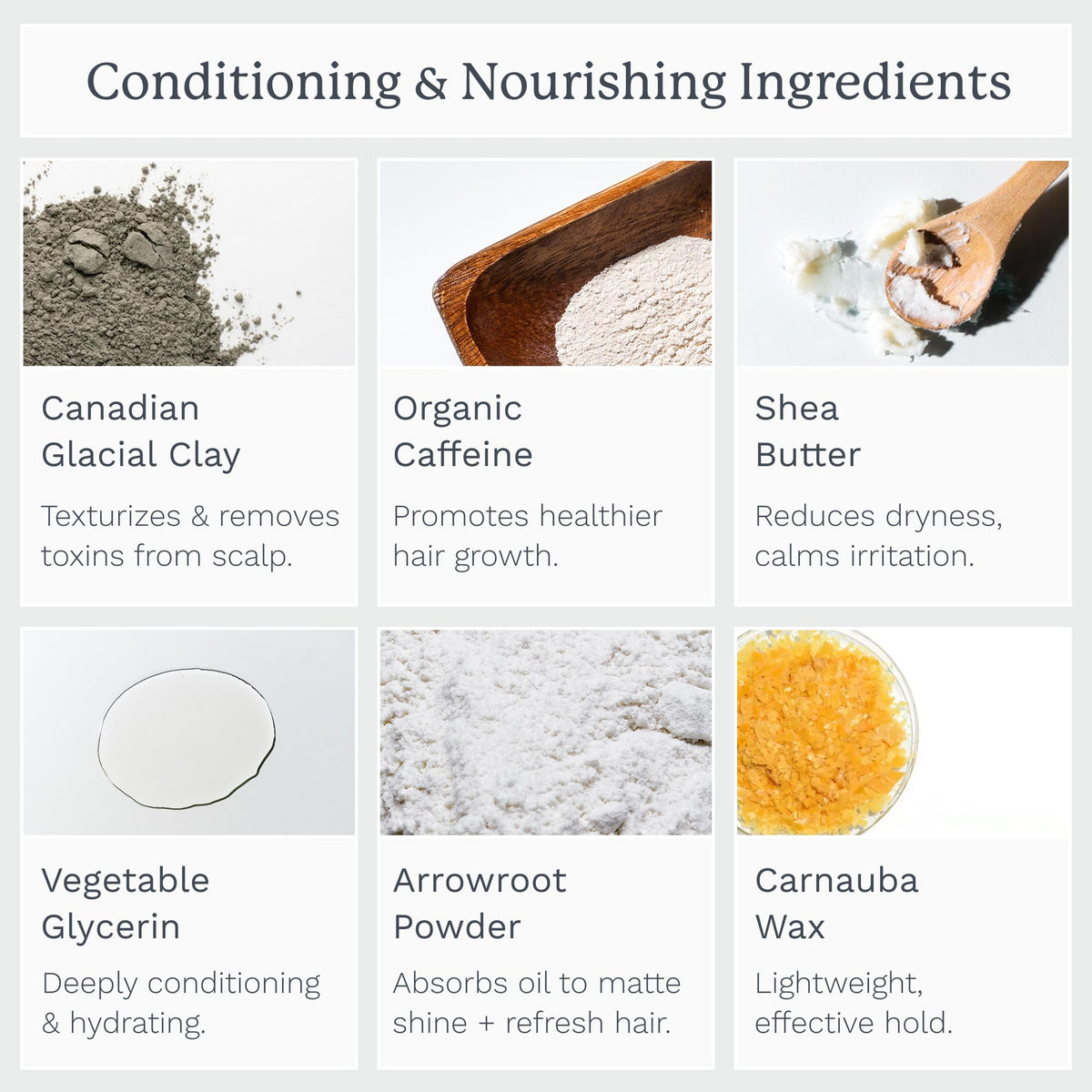 Highland label close-up displaying clean-ingredient list for scalp-friendly care