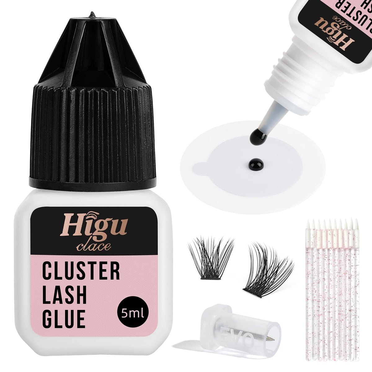 Higu clace front packaging showing sealed 5ml bottle for fresh adhesive