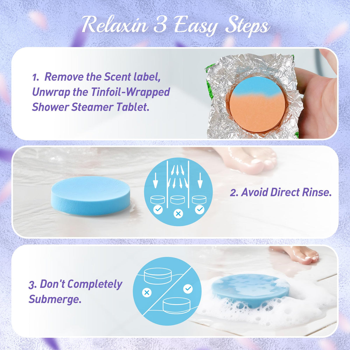 HiHas individually sealed wrapping protecting scent and ideal for travel