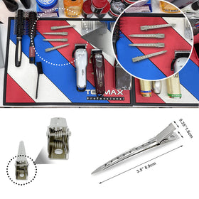 HiJeaton smooth nickel-plated surface close-up preventing hair snags and reducing friction
