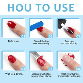 HiLemon used in a home manicure setting saving salon time