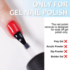 HiLemon with steel pusher removing softened polish for safe results