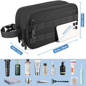 HILOMON bag standing upright on firm internal frame to prevent spills while packing