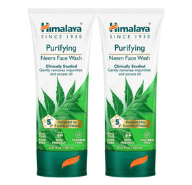 Himalaya front packaging showing cleanser and benefits for balanced skin