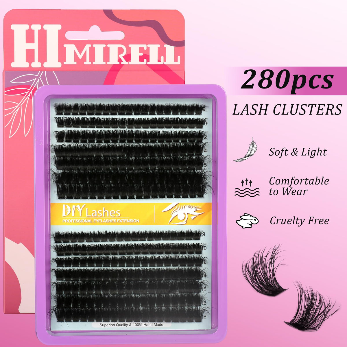 Himirell close-up of soft fibers highlighting mink-like texture
