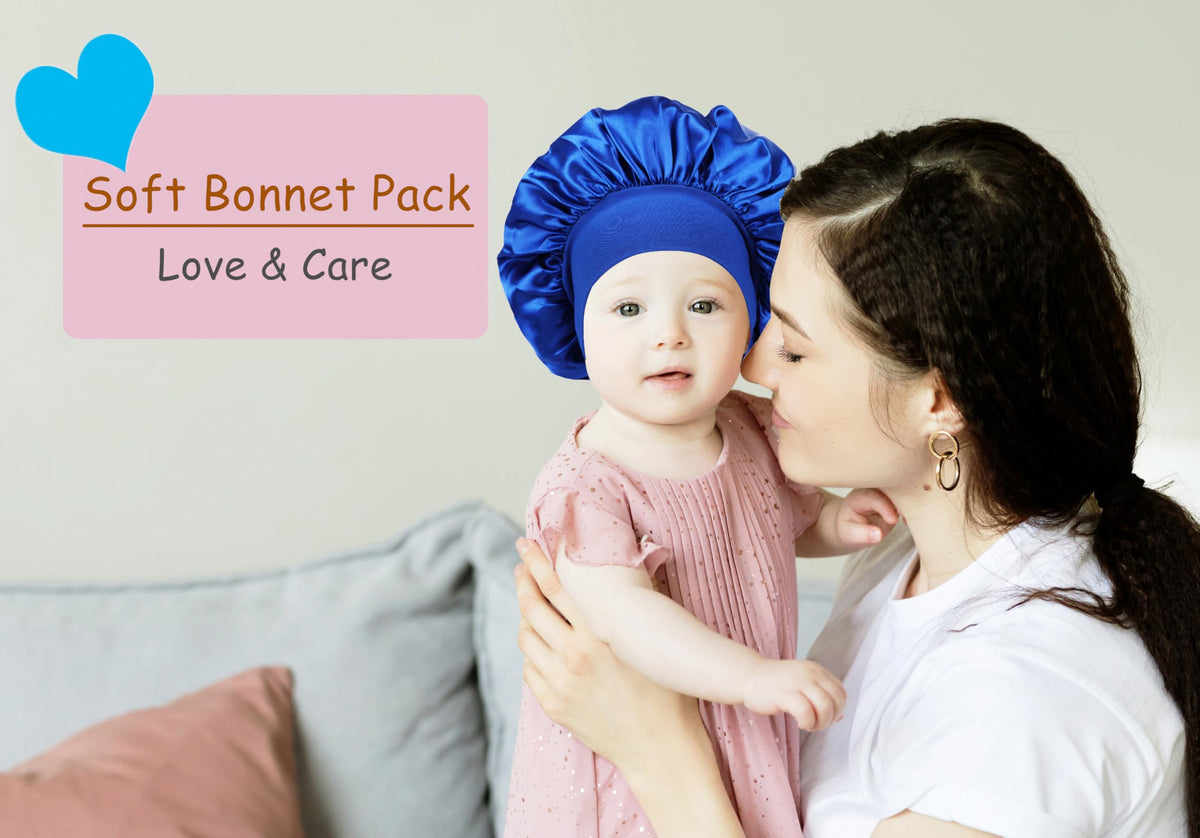 Himoswis three-color bonnet set displayed in lifestyle scene for daily rotation