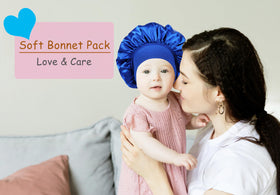 Himoswis three-color bonnet set displayed in lifestyle scene for daily rotation