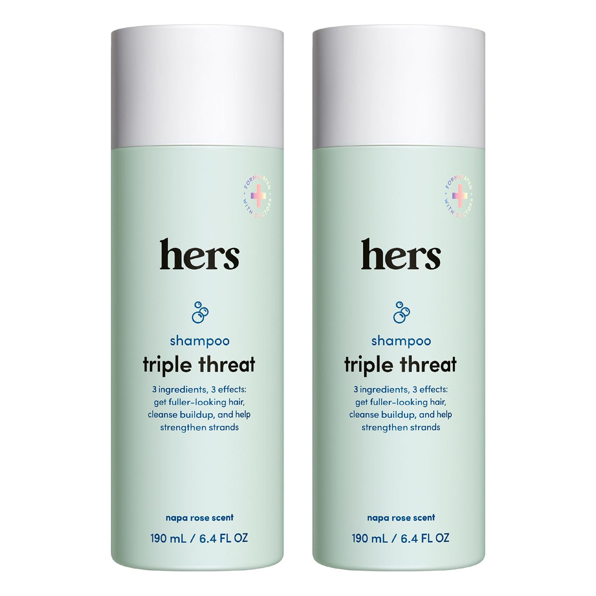 HIMS & HERS front packaging showing product and clear labeling for easy identification