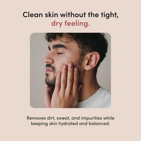 HIMS & HERS label close-up highlighting hyaluronic acid and squalane for targeted ingredient benefit