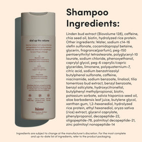 hims open shampoo cap with foam illustrating effective cleansing without sulfates