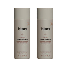 hims Max Volume Shampoo front packaging showing brand and volume for quick identification and confidence