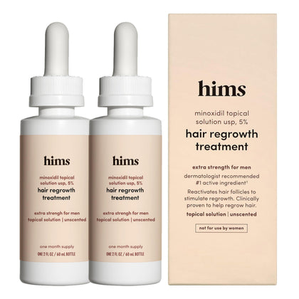 hims front packaging showing product and branding for quick identification